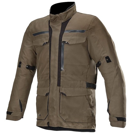 Alpinestars BARCELONA DryStar Forest Motorcycle Jacket For Sale Online ...