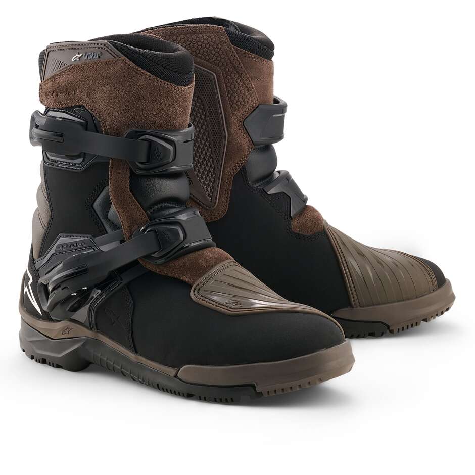 Alpinestars BELIZE V2 DRYSTAR Motorradstiefel Braun Schwarz