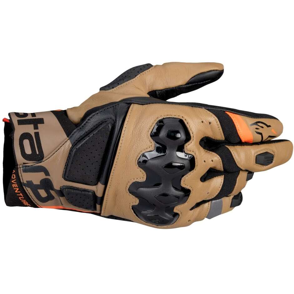 Alpinestars BELIZE V3 DRYSTAR Black Leather Motorcycle Gloves