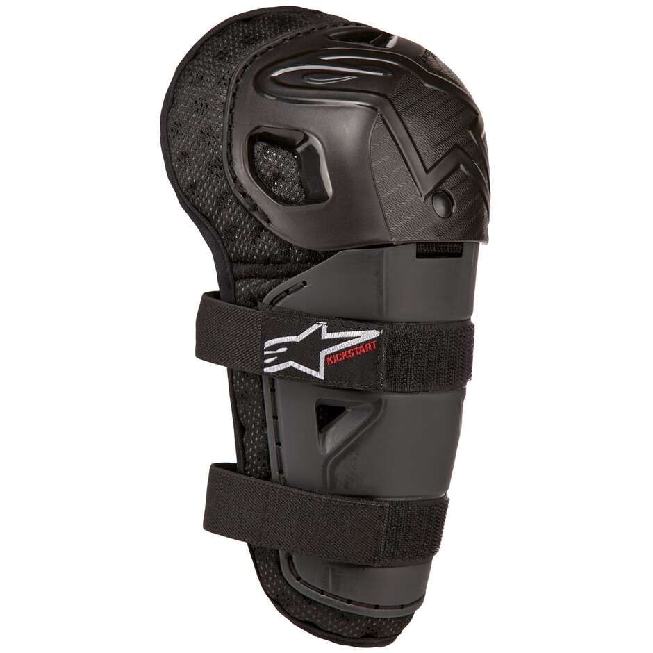 Alpinestars BIONIC ACTION KICKSTART Cross Enduro Motorcycle Knee Brace Black Red