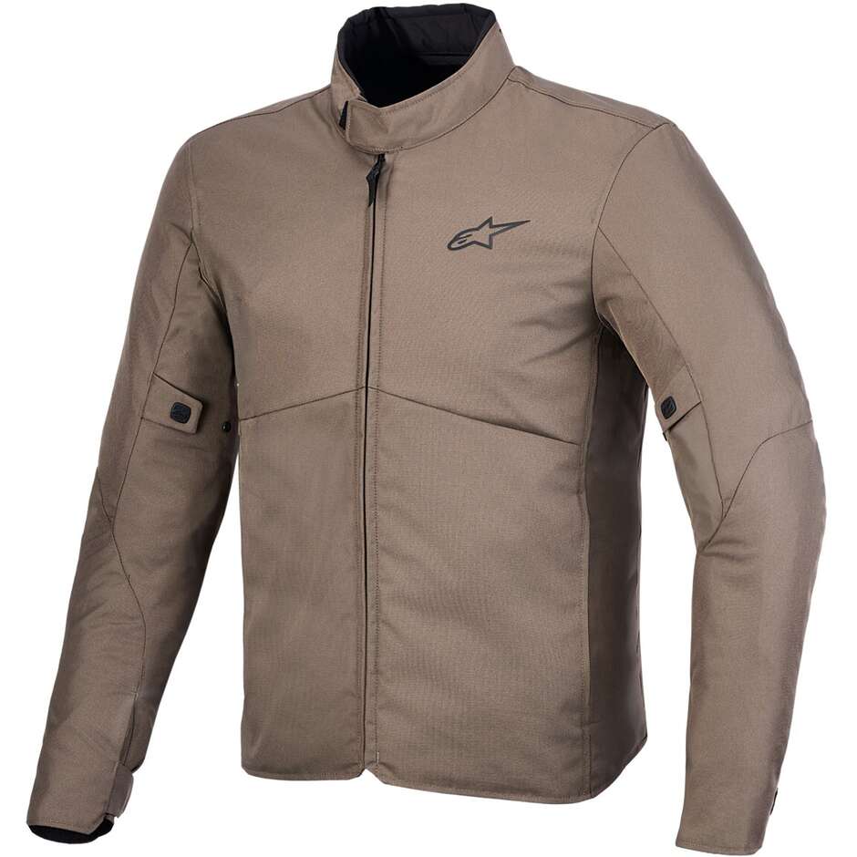 Alpinestars C-1 WP Motorcycle Jacket Walnut Black