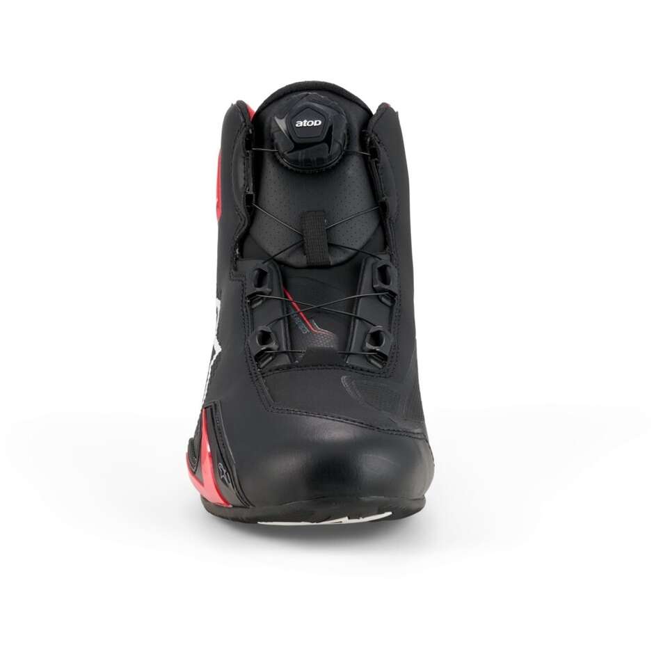 Alpinestars CELER Motorradschuhe Schwarz Hellrot