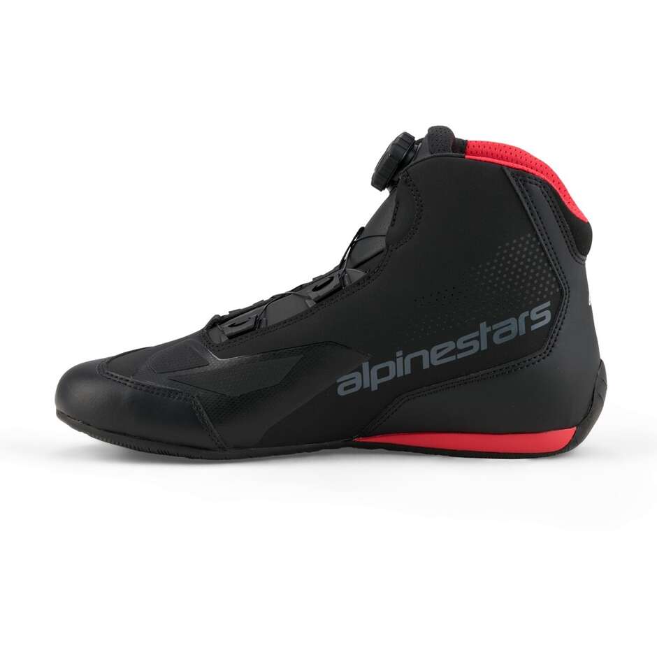 Alpinestars CELER Motorradschuhe Schwarz Hellrot