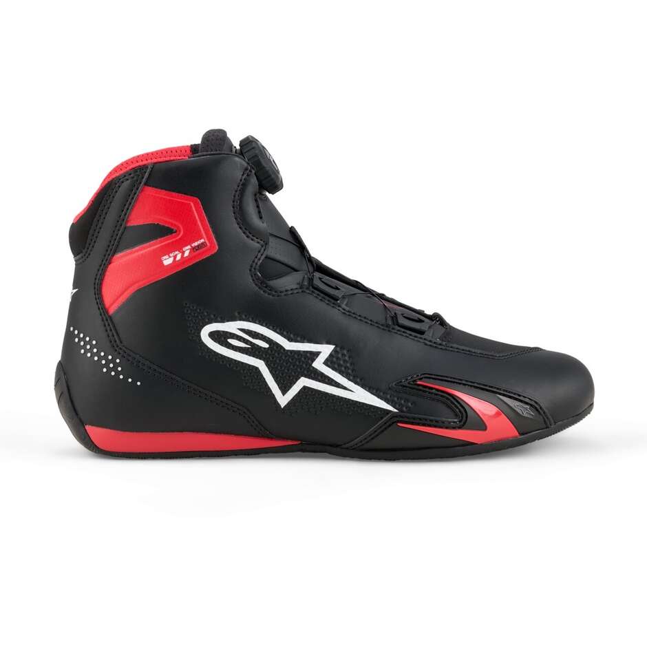Alpinestars CELER Motorradschuhe Schwarz Hellrot