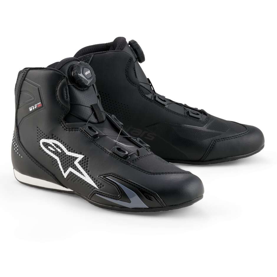 Alpinestars CELER Motorradschuhe Schwarz Weiß