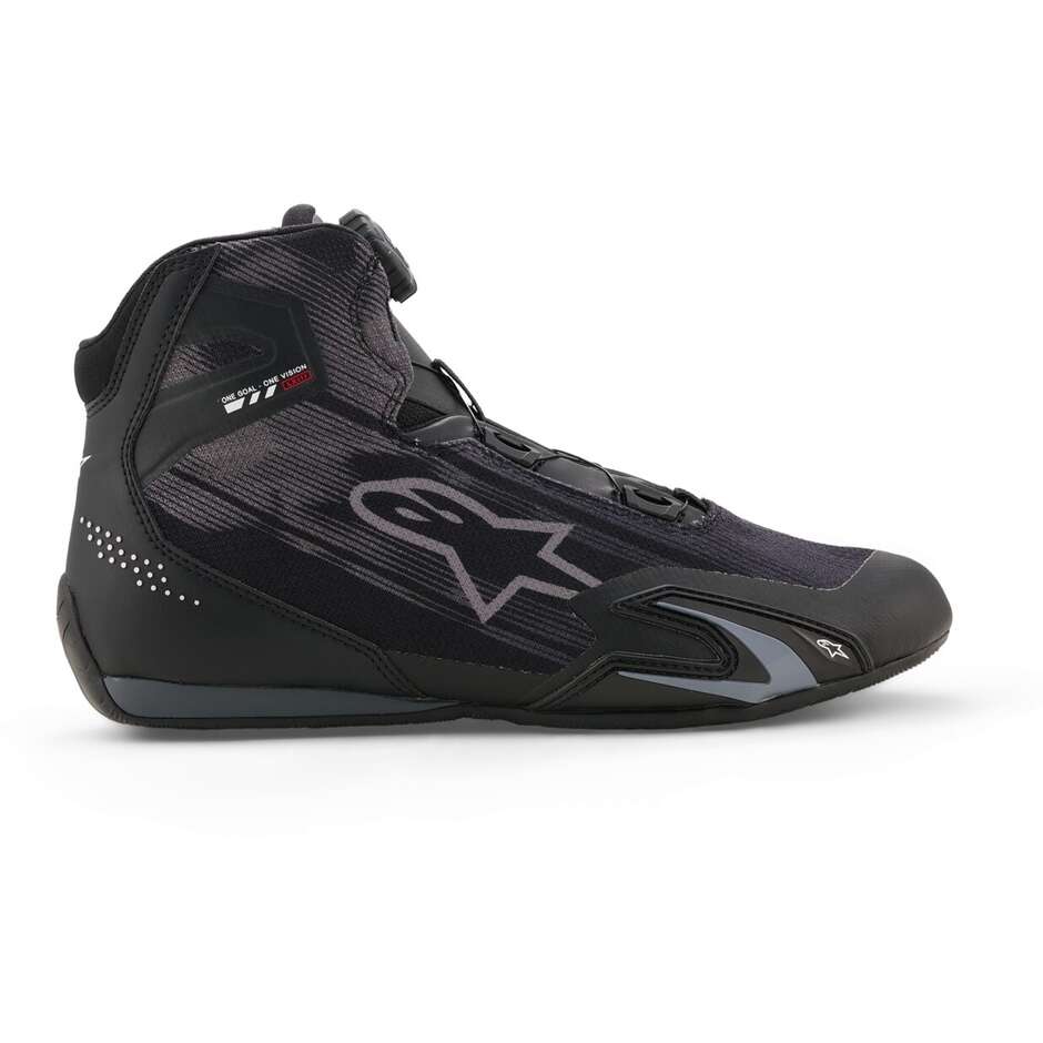 Alpinestars CELER VENTED Motorradschuhe Schwarz Dunkelgrau