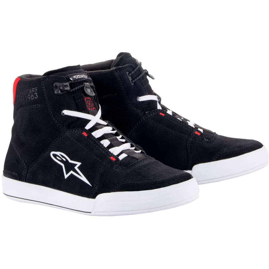 Alpinestars CHROME Casual Motorcycle Shoes Red White Black Red