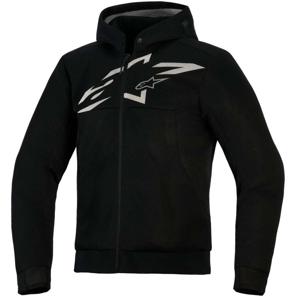 Alpinestars CHROME SUPERAIRFLOW Sweatshirt Schwarz Dunkelgrau Weiß