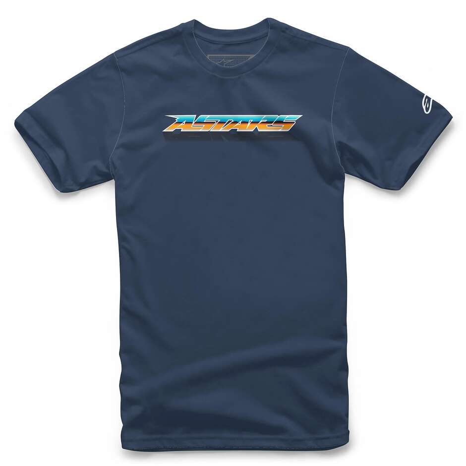 Alpinestars CHROMIUM TEE Military Blue Casual T-Shirt