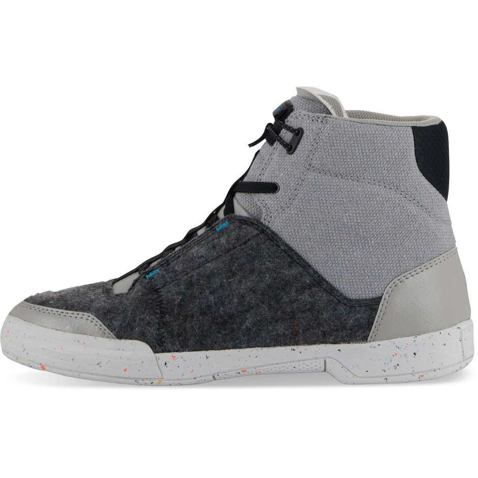 Alpinestars CIRCAL RIDING Motorcycle Shoes Grey Black Blue