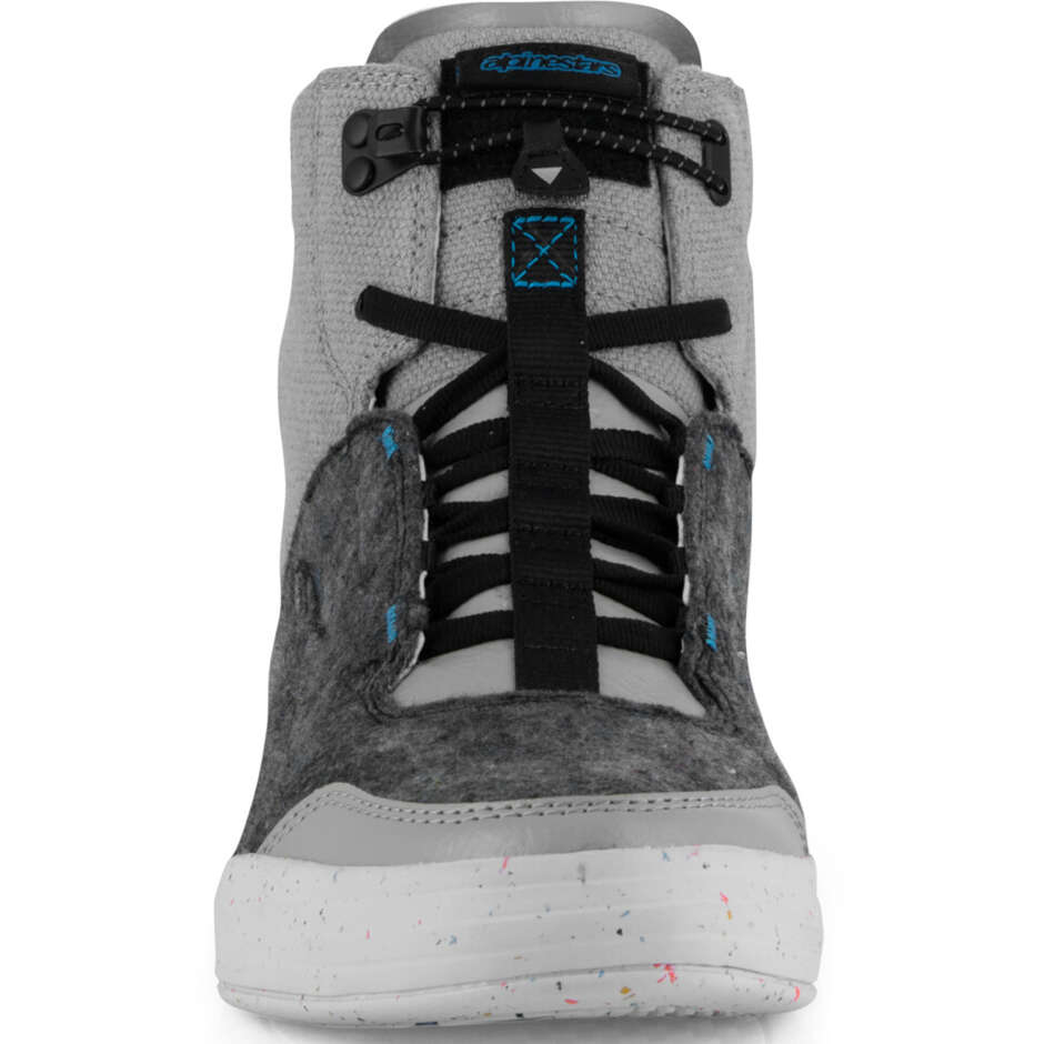Alpinestars CIRCAL RIDING Motorcycle Shoes Grey Black Blue