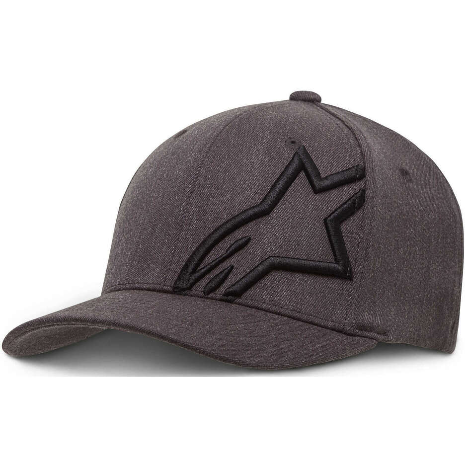 Alpinestars CORP SHIFT 2 FLEXFIT Dk heather Gray Black Motorcycle Cap