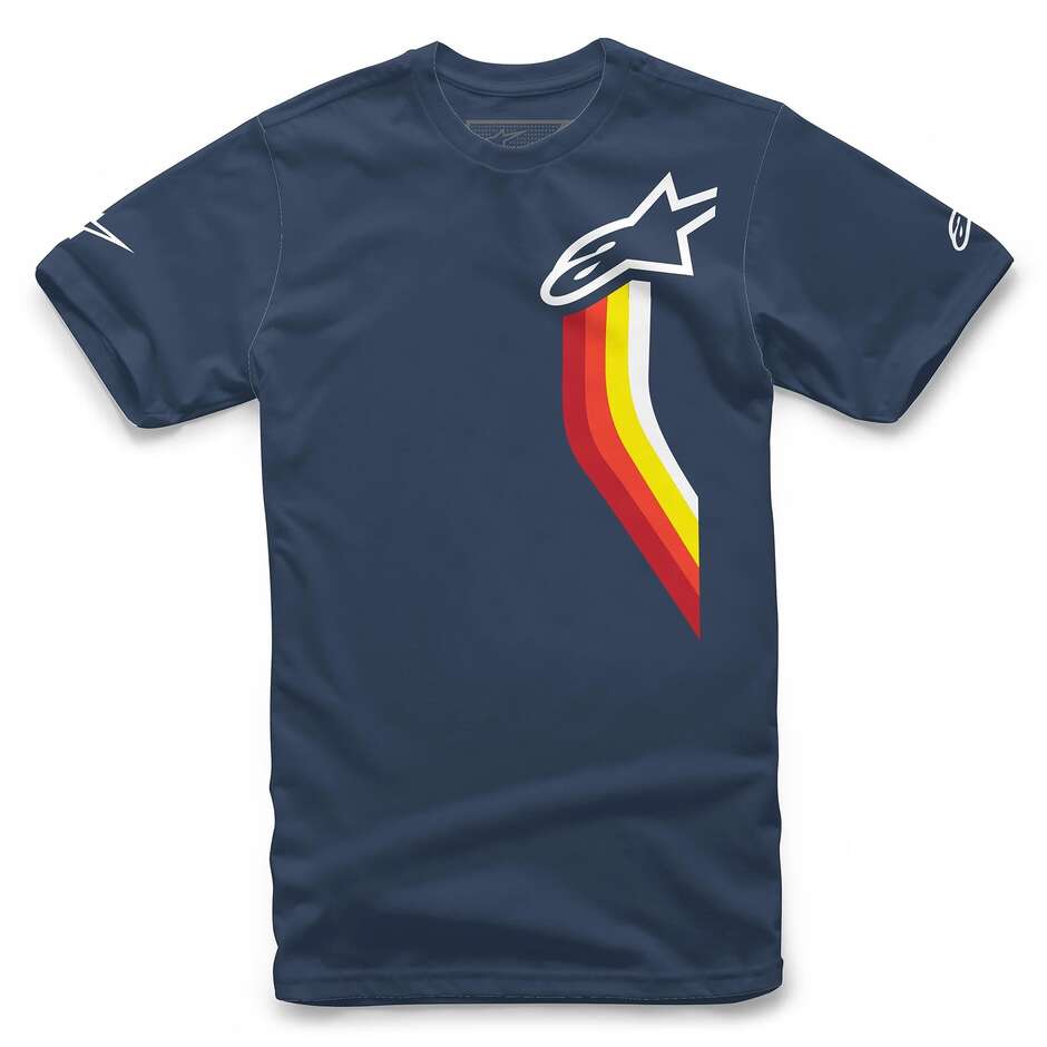 Alpinestars CORSA TEE NAVY Lässiges T-Shirt