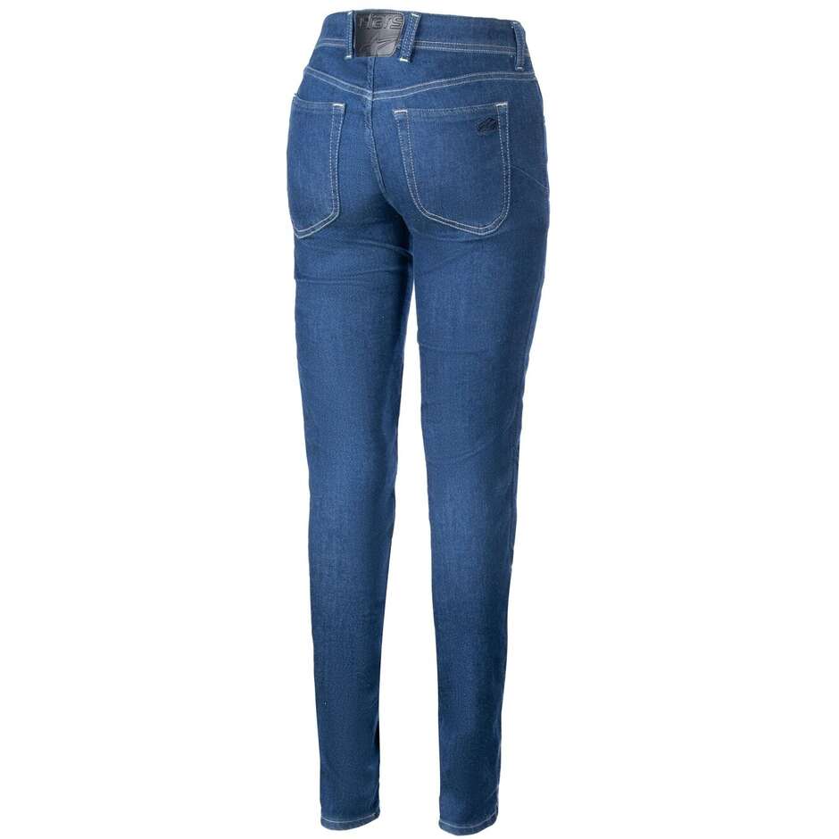Alpinestars DAISY V3 WOMEN'S RIDING DENIM Rinse Blue Damen-Motorradjeans