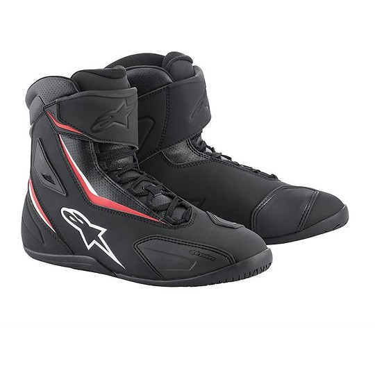 Alpinestars FASTBACK-2 certified Motorcycle Shoes Black Red