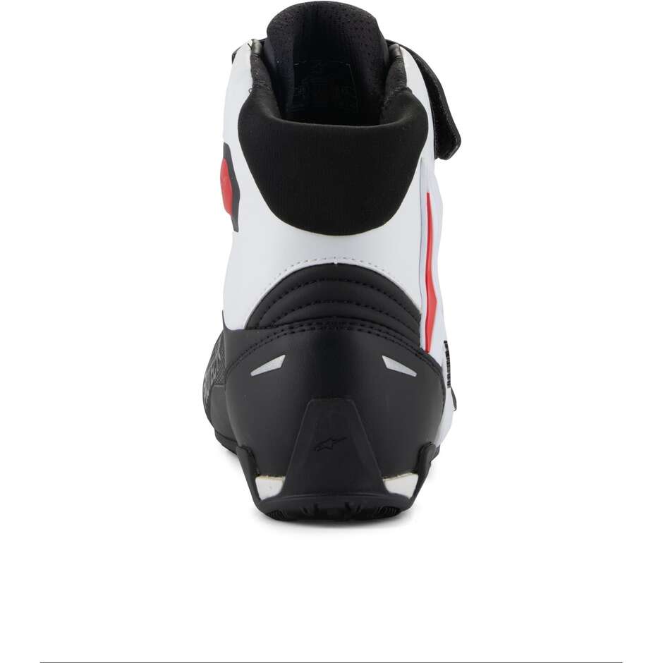 Alpinestars FASTER-4 Motorcycle Shoes Black White Red