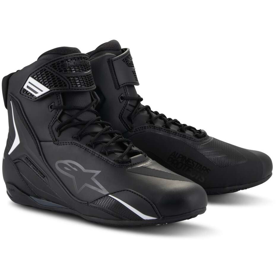 Alpinestars FASTER-4 Motorcycle Shoes Black