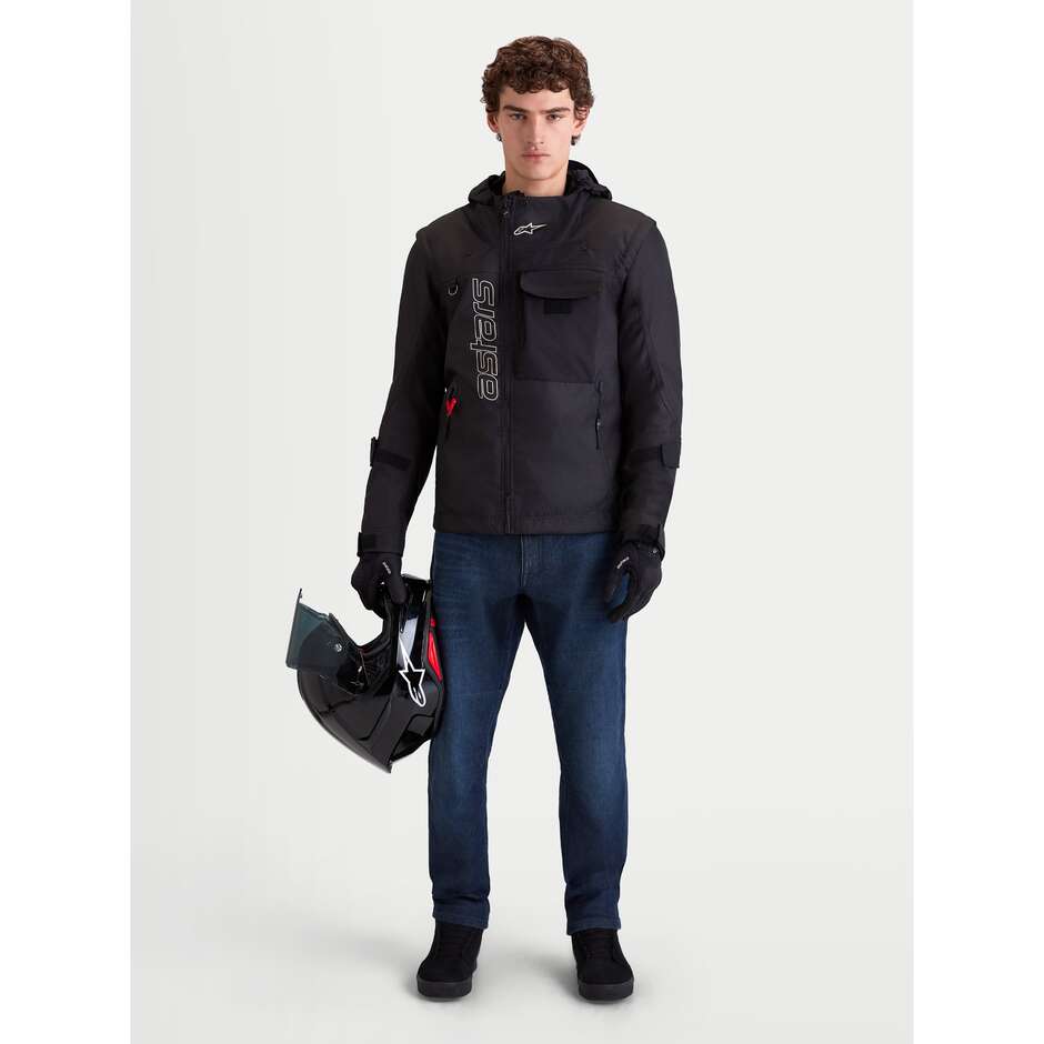 Alpinestars FLEX-AST 10 TOUGH MAX DENIM PANTS Dunkelblaue Motorradjeans