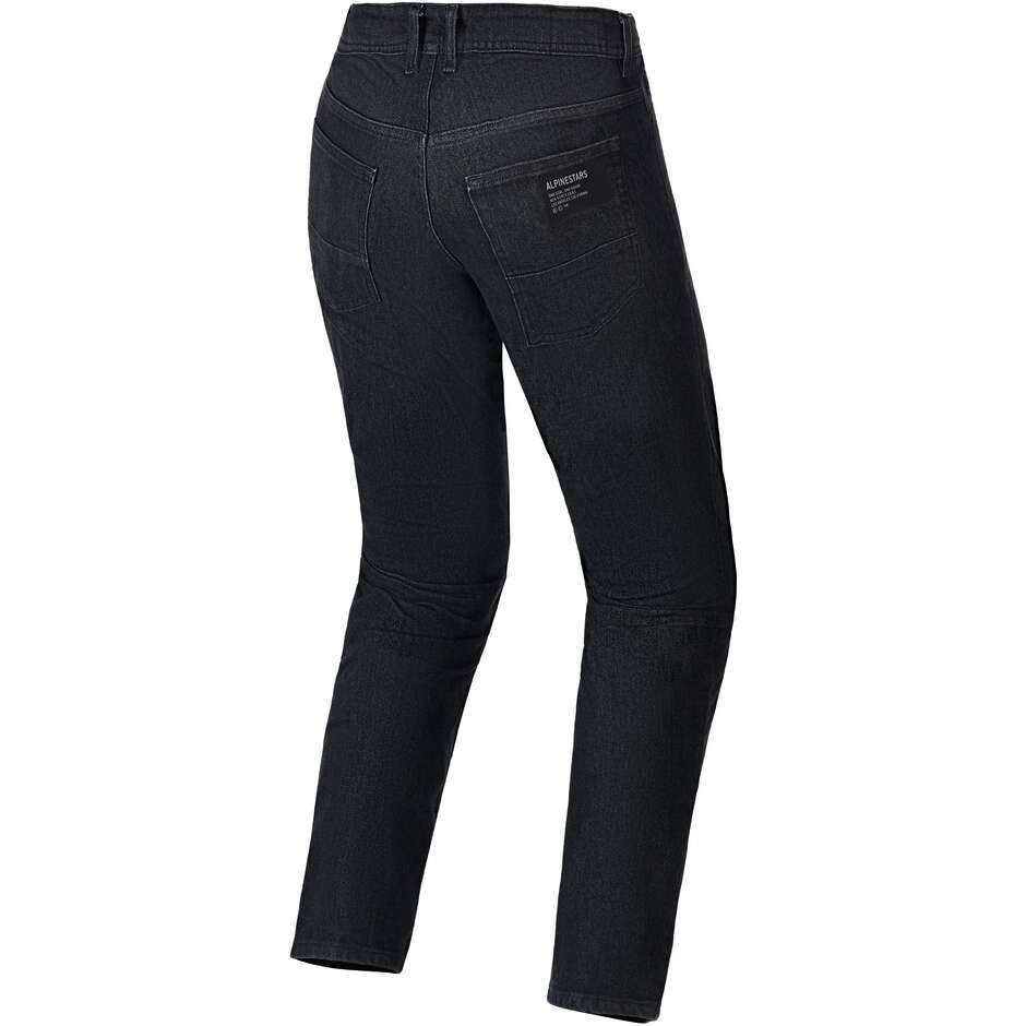 Alpinestars FLEX-AST 5 DENIM Motorcycle Pants Washed Black