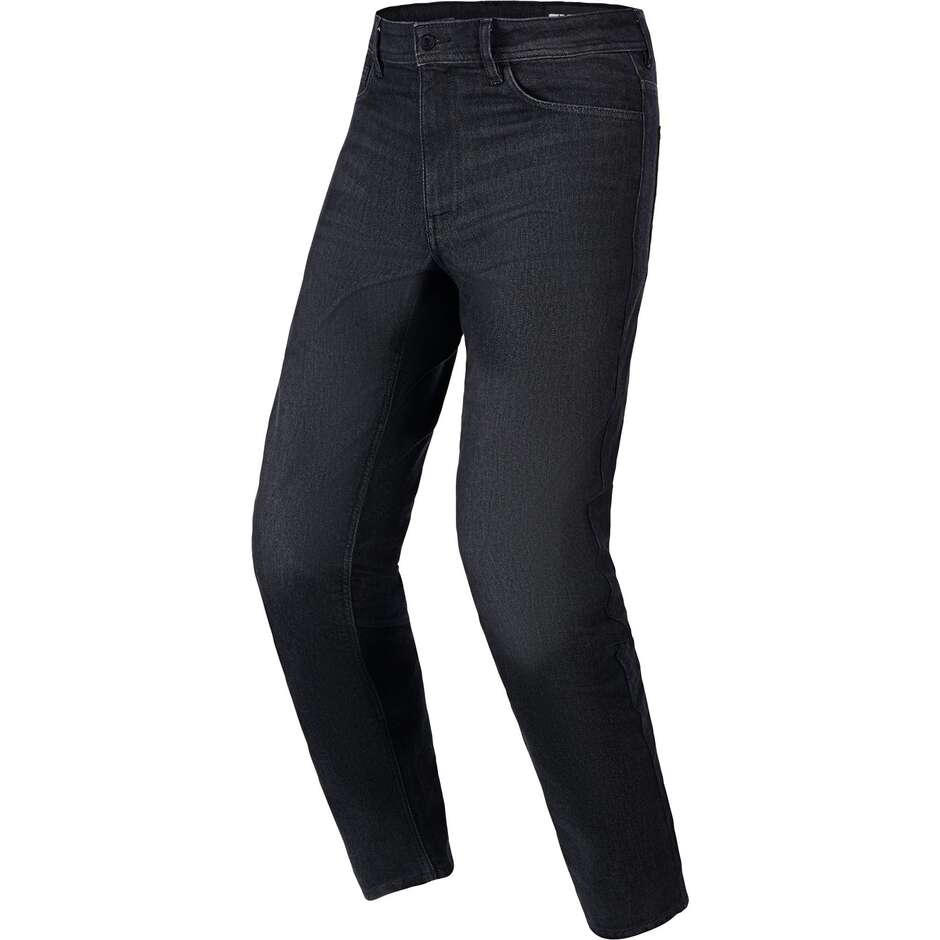 Alpinestars FLEX-AST 5 DENIM SHORT Motorradhose, gewaschenes Schwarz