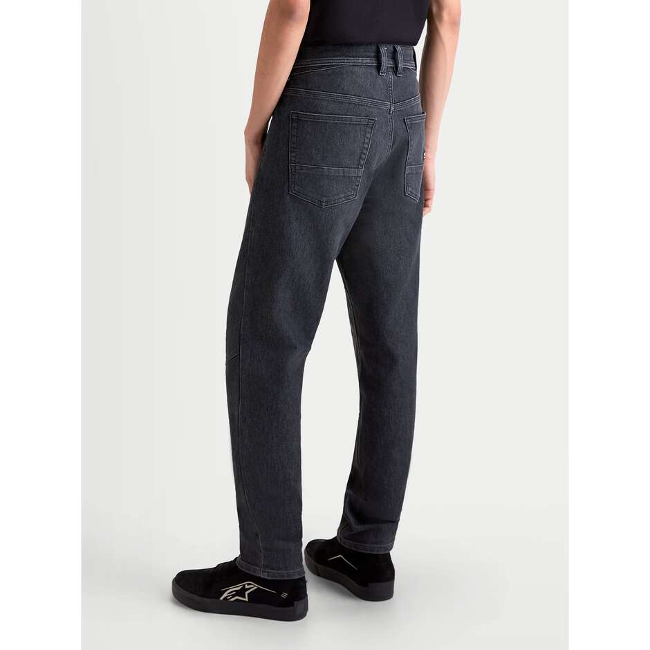Alpinestars FLEX-AST 7 DENIM PANTS Black Faded Motorcycle Jeans