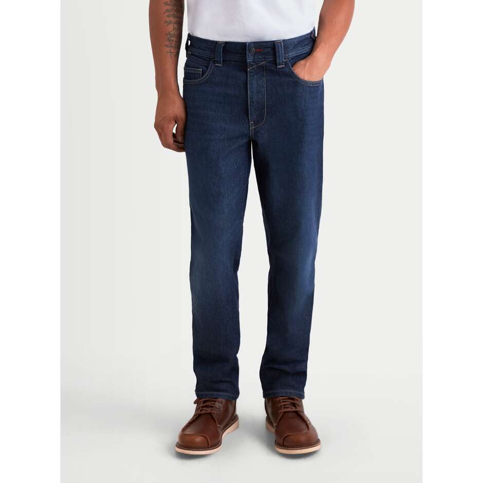 Alpinestars FLEX-AST 7 DENIM PANTS SHORT Dunkelblaue Motorradjeans