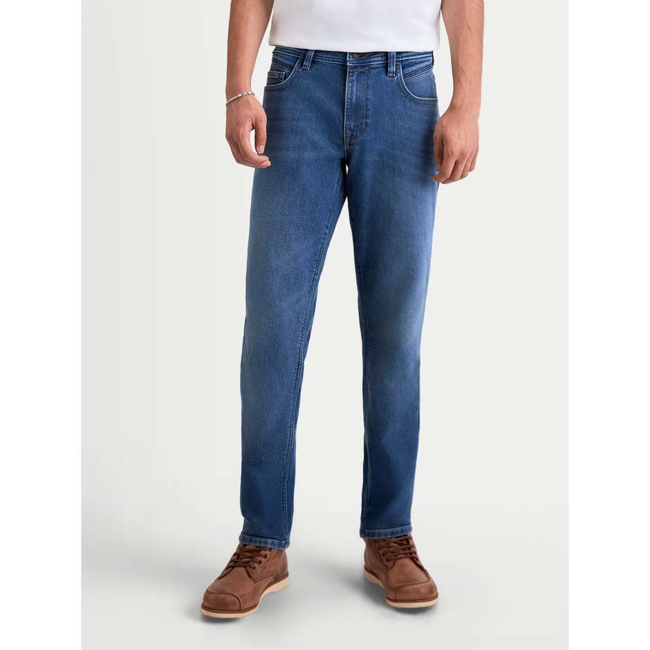 Alpinestars FLEX-AST 7 DENIM PANTS SHORT Hellblaue Motorradjeans