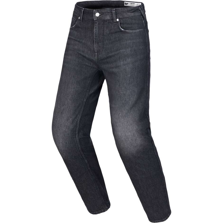 Alpinestars FLEX-AST 8 DENIM PANTS Black Motorcycle Jeans Used