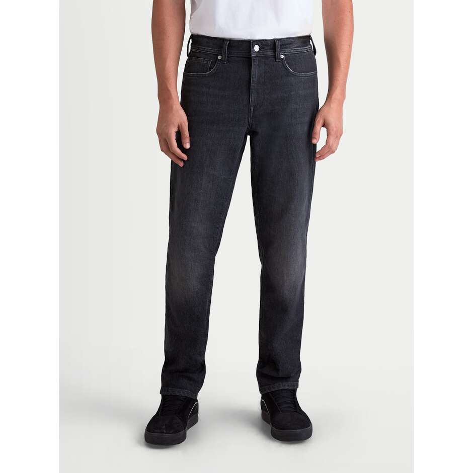 Alpinestars FLEX-AST 8 DENIM PANTS Black Motorcycle Jeans Used