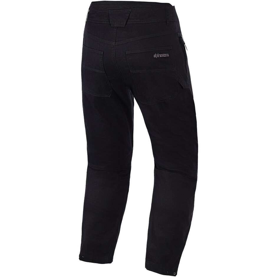 Alpinestars FLEX-AST CANVAS SHORT Motorcycle Pants Black - Short