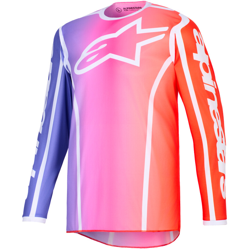 Alpinestars FLUID APEX Multicolor Cross Enduro Motorcycle Jersey