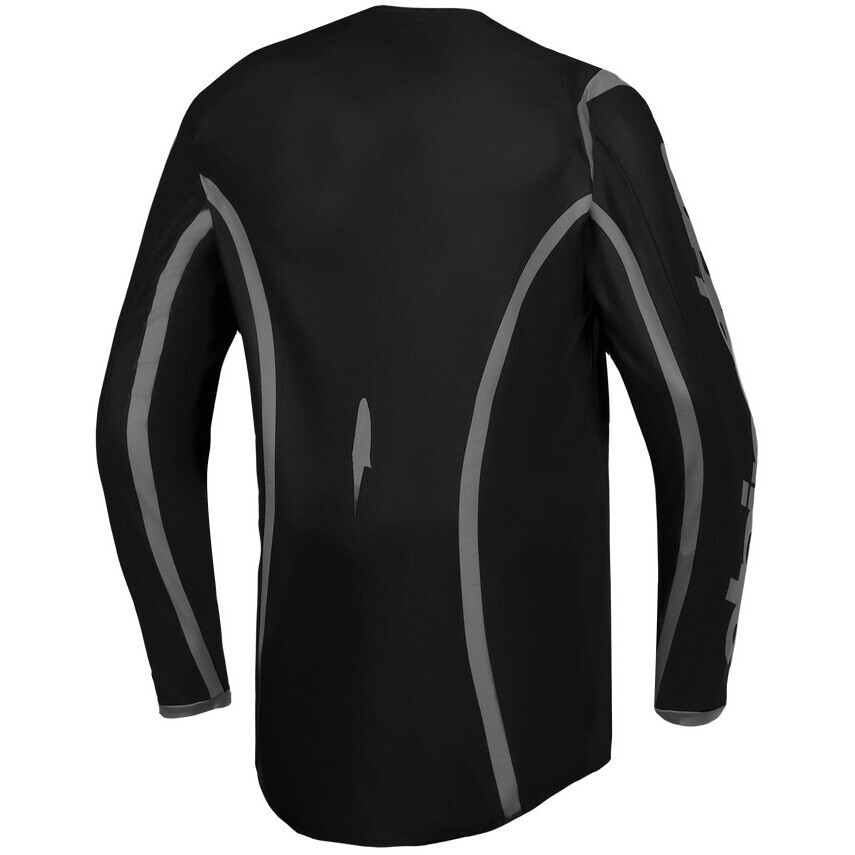 Alpinestars FLUID APEX V2 Moto Cross Jersey Black Silver