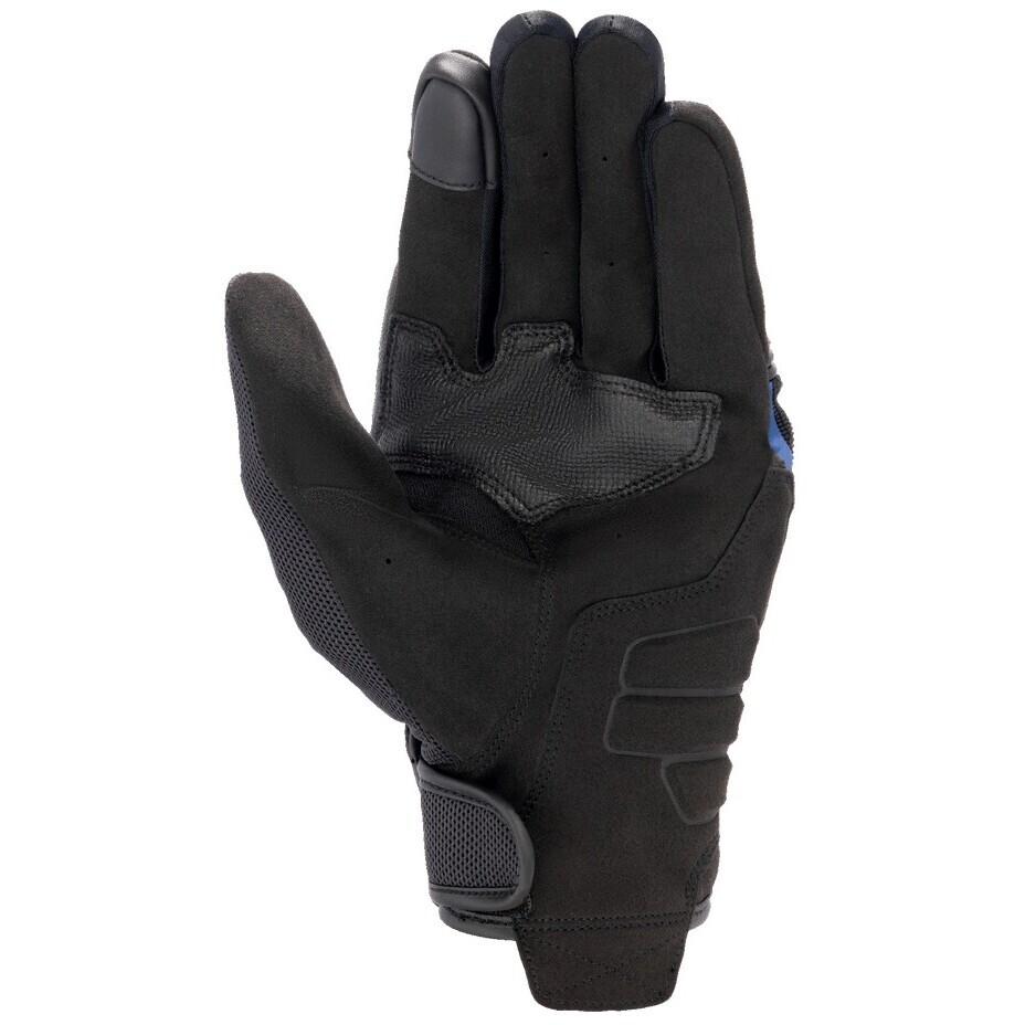 Alpinestars FQ20 COPPER Motorcycle Gloves Black Blue Bright Red