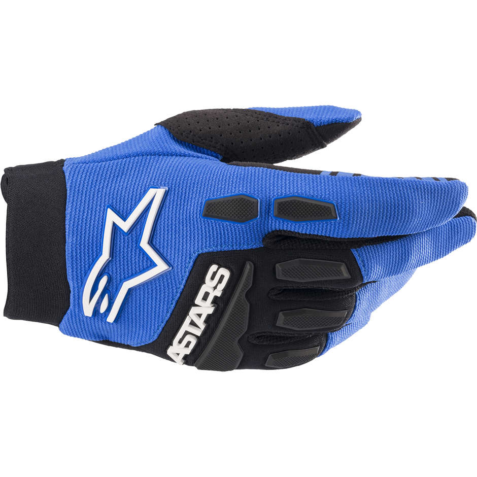 Alpinestars FULL BORE Cross Enduro Motorcycle Gloves Blue Black