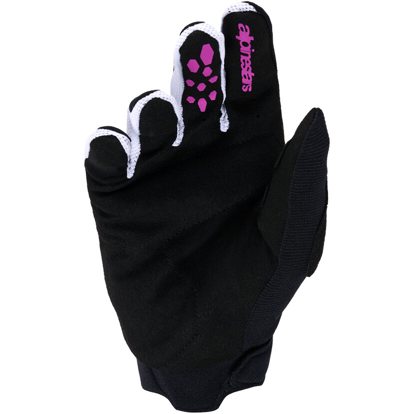 Alpinestars Full Bore V2 Cross Enduro Motorcycle Gloves Purple Black