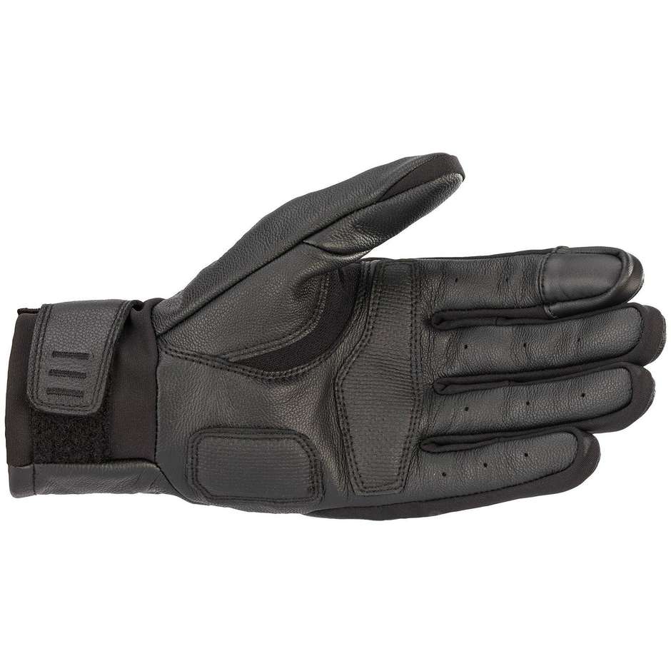 Alpinestars GARETH Black Leather Motorcycle Gloves