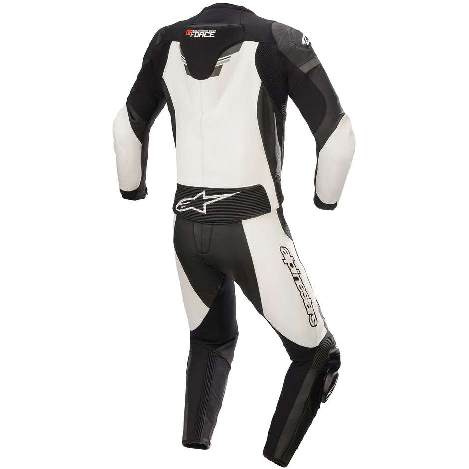 Alpinestars GP FORCE CHASER 2Pc Divisible Motorcycle Suit Black White