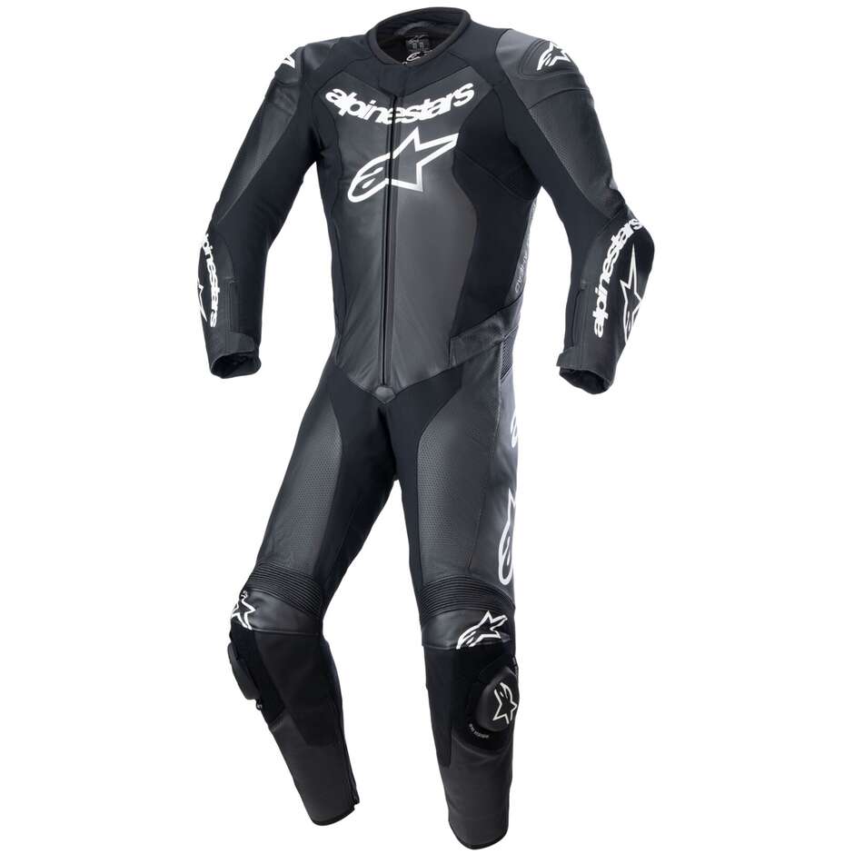 Alpinestars GP FORCE LURV 1PC Schwarzer Motorradanzug