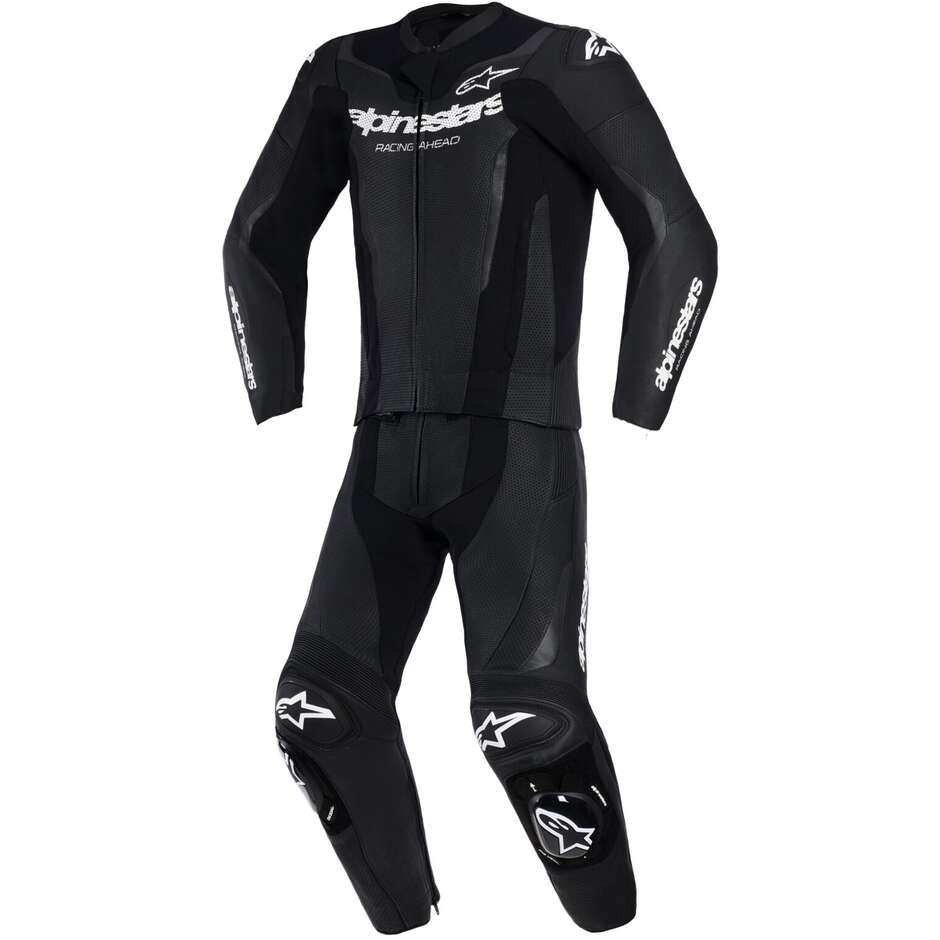 Alpinestars GP FORCE V2 2 PC Black Divisible Motorcycle Suit