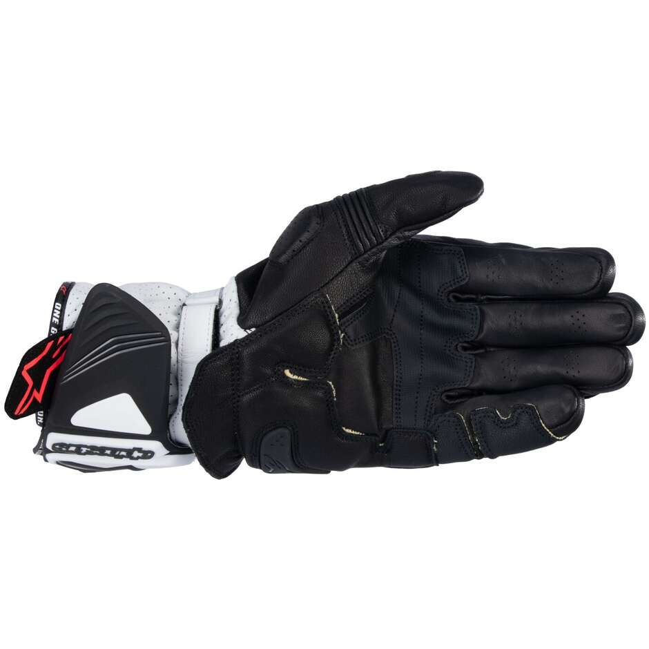 Alpinestars GP PRO R4 Racing Motorcycle Gloves Black White