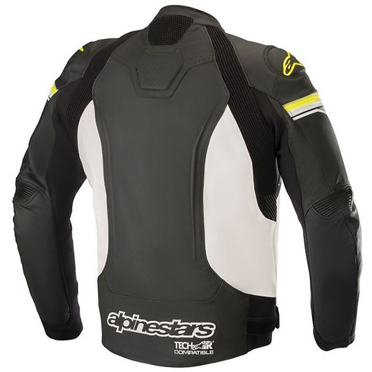 Alpinestars GP-R v2 Racing Leather Motorcycle Jacket Black Gray Medium