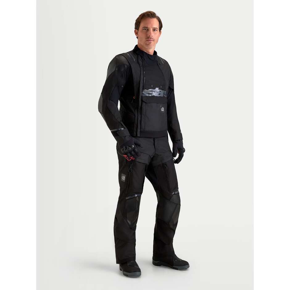 Alpinestars HAROK V2 DRYSTAR® Schwarze Adventure-Motorradjacke