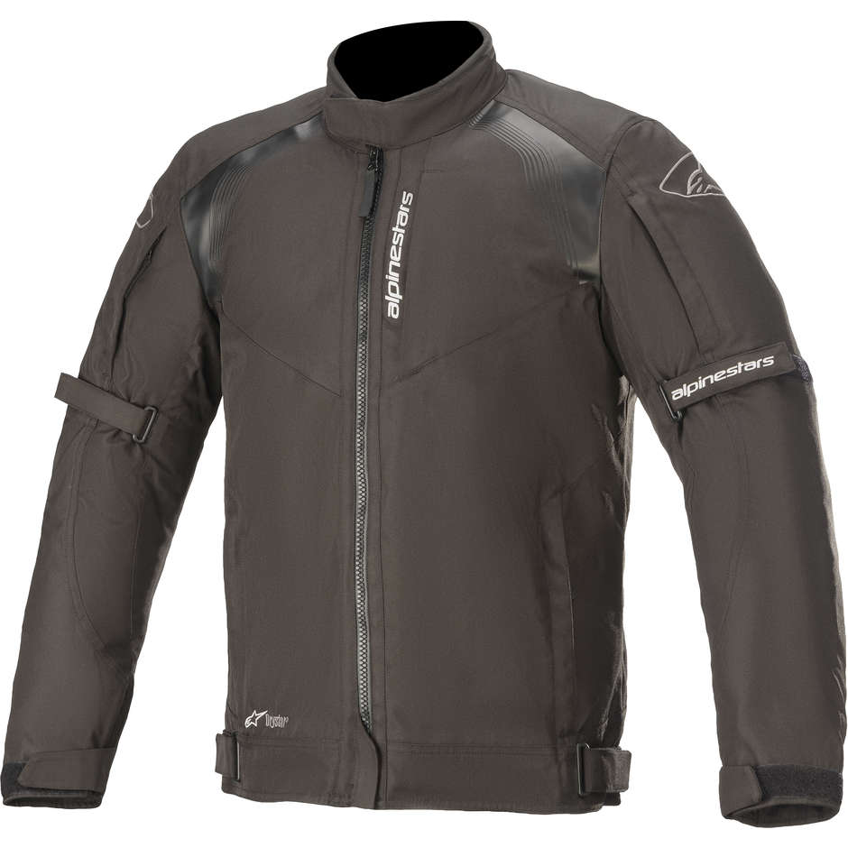Alpinestars HEADLANDS Drystar Black Fabric Motorcycle Jacket