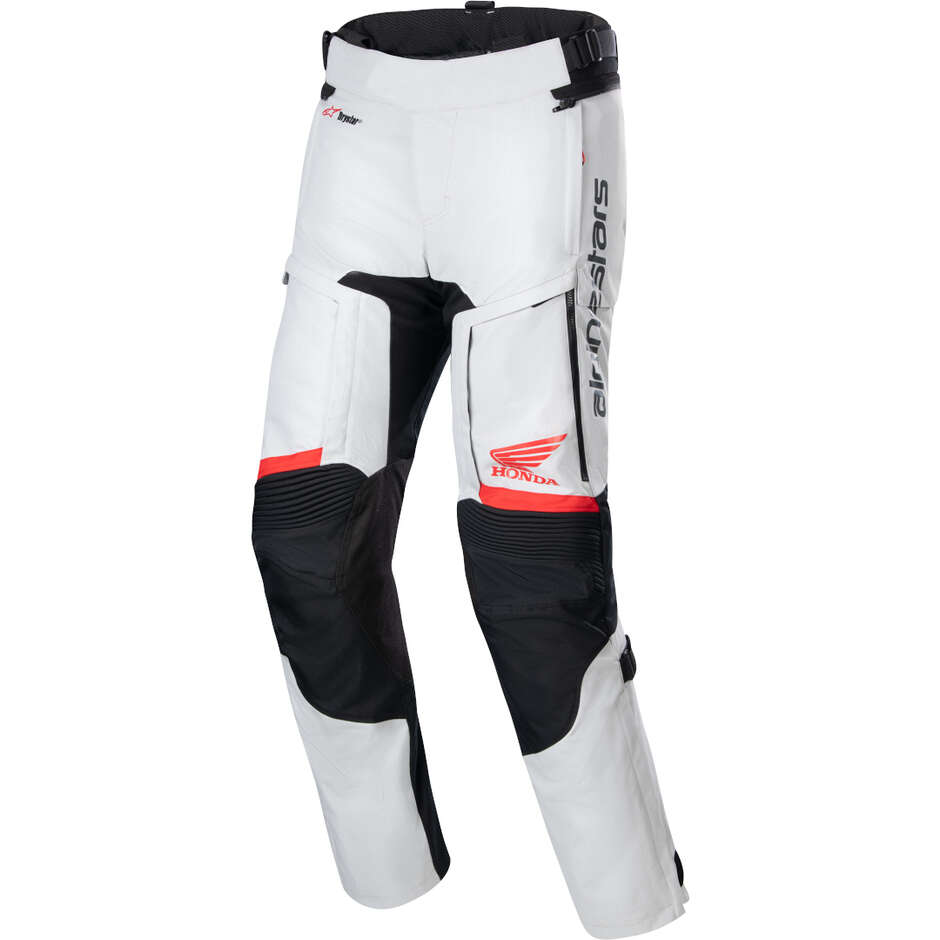 Alpinestars Honda Bogota'Pro Drystar Motorradhose Eisgrau Schwarz