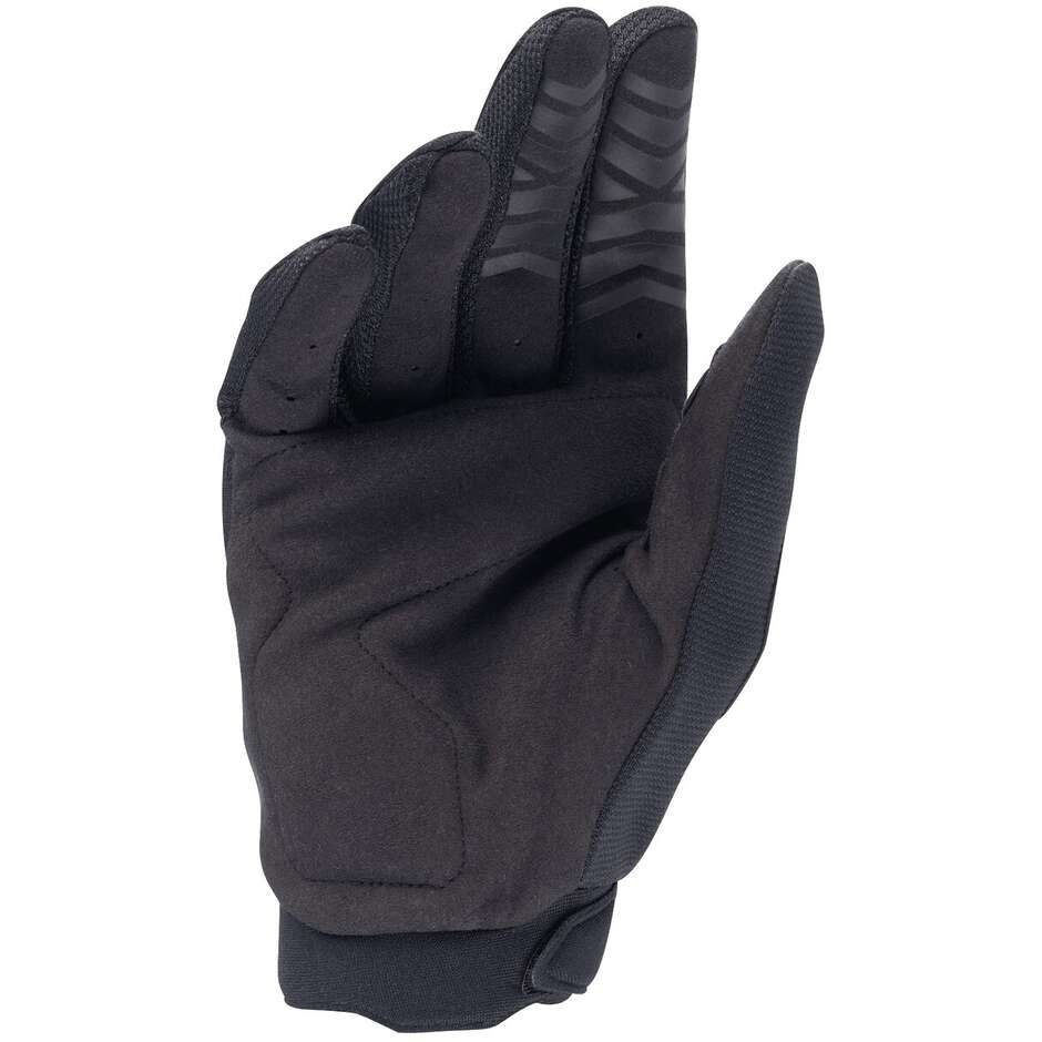 Alpinestars Honda Full Bore Motorradhandschuhe Schwarz/Leuchtend Rot
