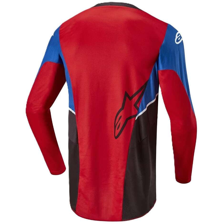 Alpinestars Honda Racer Iconic Motocross Jersey Bright Red Black White