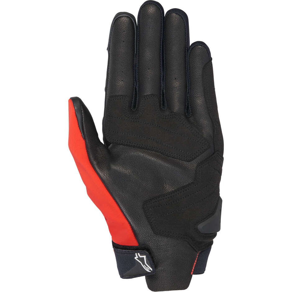 Alpinestars Honda SP X 3 Motorcycle Gloves Bright Red Black White