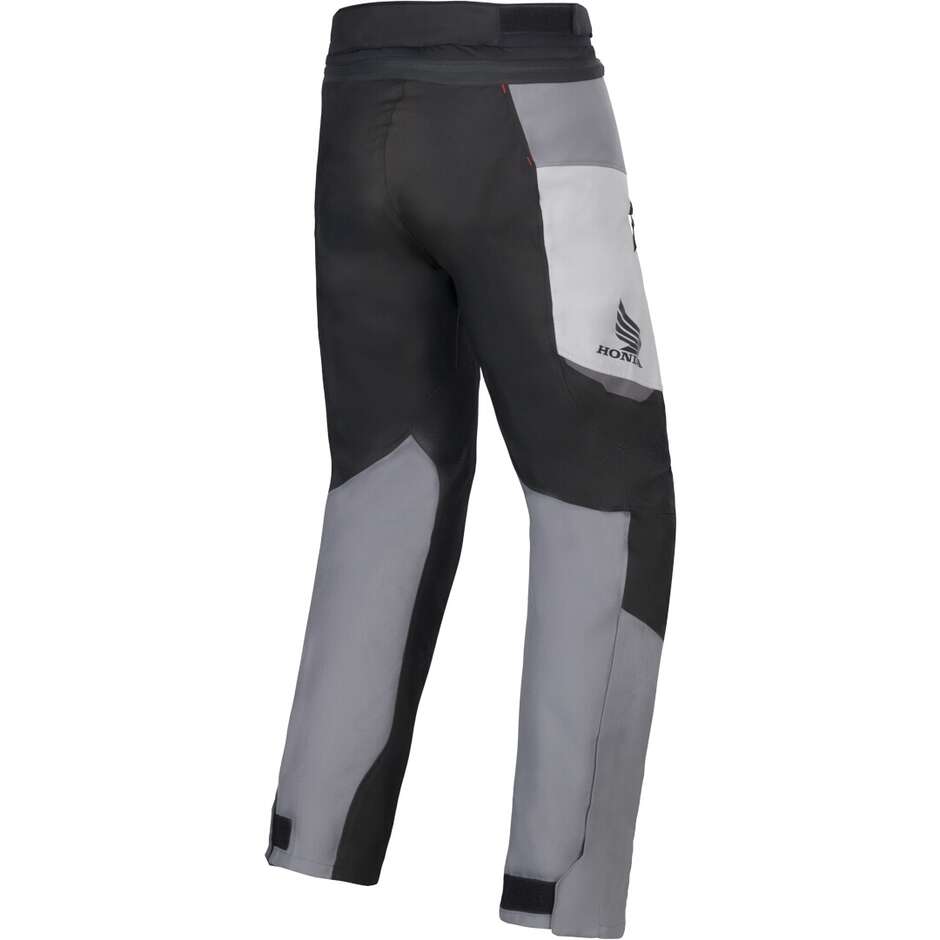 Alpinestars Honda ST-1 WP Motorcycle Pants Ice Grey Dark Grey Black