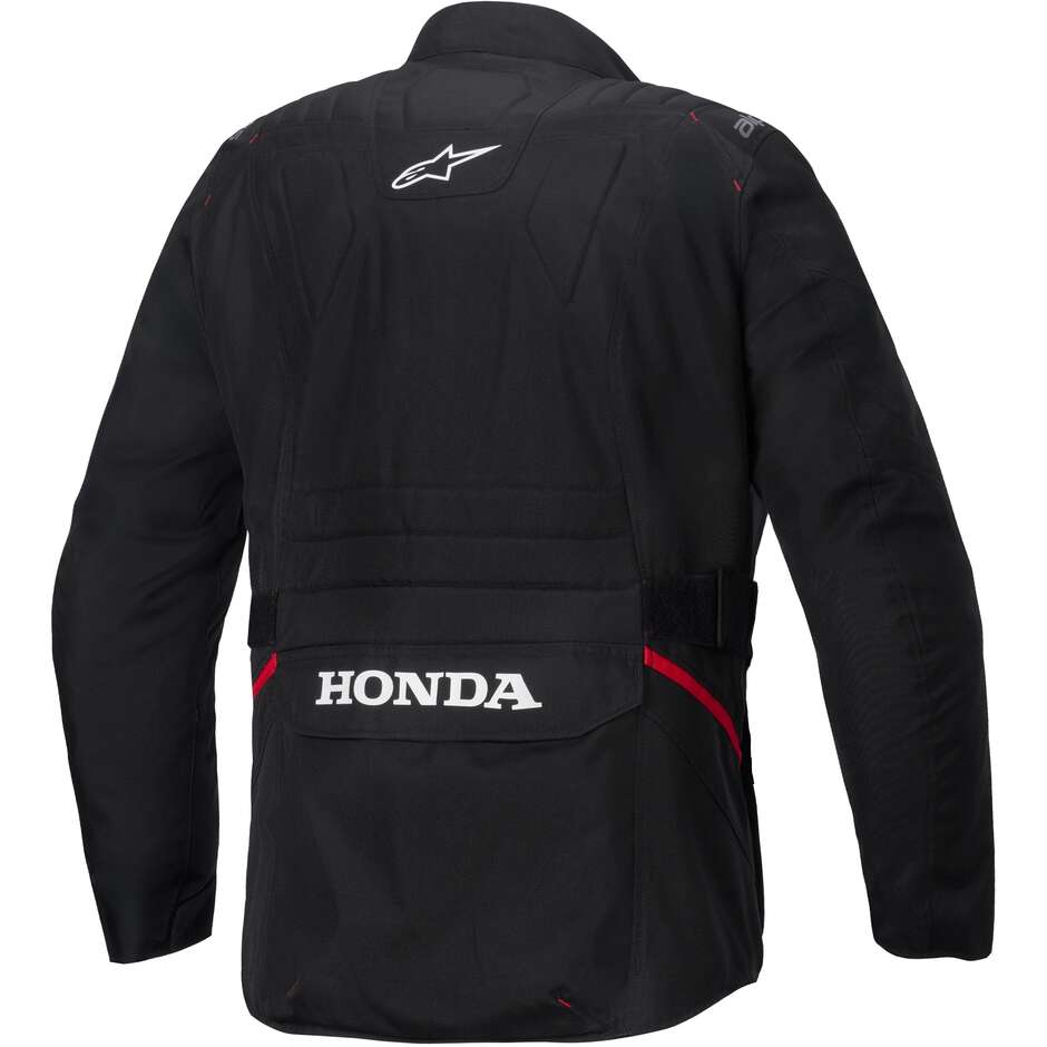 Alpinestars Honda ST-1 WP Motorradjacke Eisgrau Dunkelgrau Schwarz