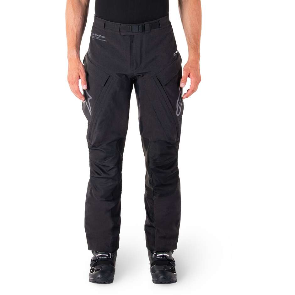 Alpinestars HYDE XT DRYSTAR Fabric Motorcycle Pants Black Bright Red